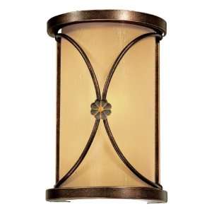   Atterbury Collection Deep Flax Bronze Finish Sconce