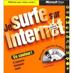 Je surfe sur Internet avec cd Thierry Crouzet 9782840825449  