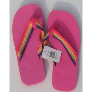  Womens, Sun Fusion Flip Flops, PINK, Size 9 10 Everything 