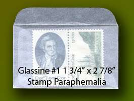 Glassine Envelope #1 1 3/4 x 2 7/8 (1000 count)  
