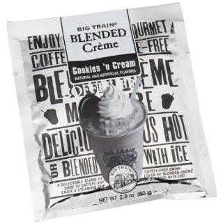 Big Train Blended Ice Coffee, White Chocolate Latte, 2.8 Ounce Bags 