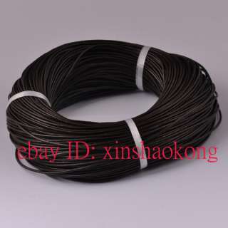 FREE SHIP 200meters Nice Real Leather Cords 2mm K5600  
