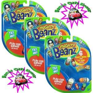  18 Mighty Beanz Series 3 (3 Packs of 6 Beanz  18 Total 