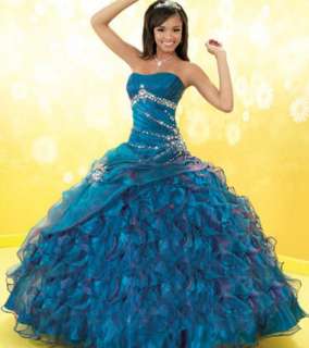   Quinceanera dress Prom ball gowns bridal dress all size 2012  