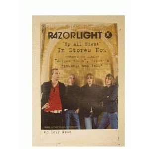  Razorlight Poster Razor Light Band Shot Up All Night 