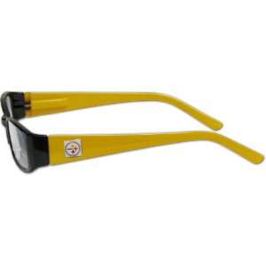  NFL Team Color Reading Glasses (+1.75, Pittsburgh Steelers 