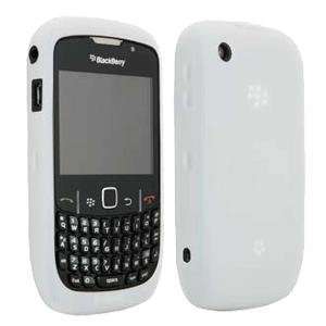 Curve Skin   White : BlackBerry 8520 Curve Blackberry RIM 8530 9300 