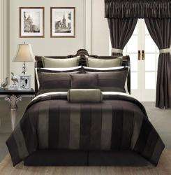 Midnight by EverRouge King size 24 piece Room in a Bag with Sheet Set 