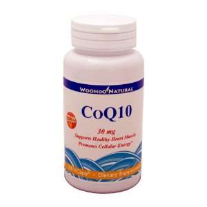  Woohoo Natural CoQ10 120 Vegicaps 30 MG Health & Personal 