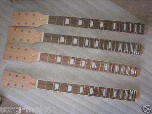 New High Quality Unfinished electric guitar neck 4 pcs  