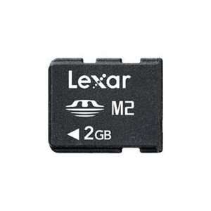  Lexar Memory Stick Micro (M2) 2GB Flash Memory Card 