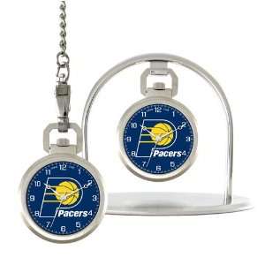 INDIANA PACERS Beautiful Classic Large Faced POCKET WATCH with Display 