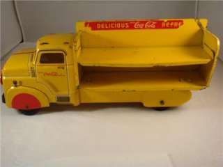   Coca Cola Truck 1950s MAR Toys U.S.A. 12 1/2 in. Rare & Great Gift