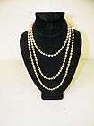 Vintage Necklace WOW Signed MIRIAM HASKELL Baroque Pearl Multi Chain 