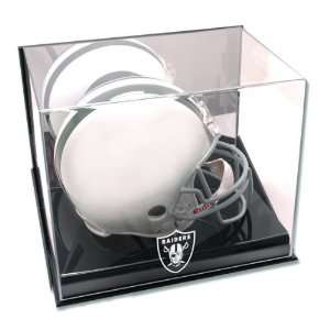   Raiders Wall Mounted Helmet Logo Display Case: Sports & Outdoors