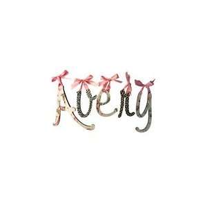  Avery Wooden Wall Letters: Baby