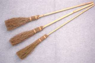 WICKED WOODEN WITCHES WIZARDS POTTER BROOM HALLOWEEN  