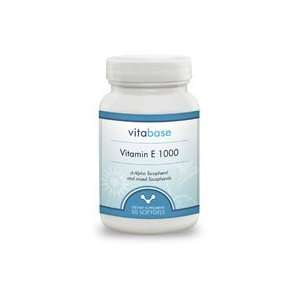   Vitamin E (1000 IU) 50 Softgels per Bottle (4 Pack) 