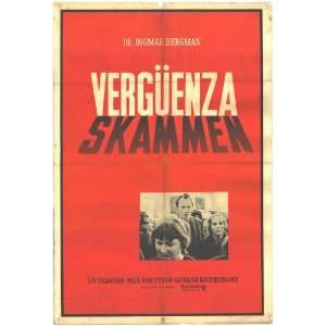 Shame (1969) 27 x 40 Movie Poster Spanish Style A 