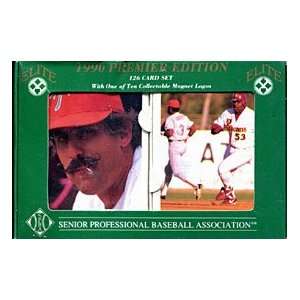 1990 Premier Edition Seinor Professional Baseball Association Card Set 