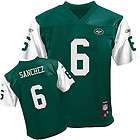 Reebok NFL New York Jets #6 Mark Sanchez Youth Green Football Jersey