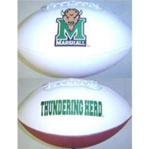  Marshall Thundering Herd Signature Series Football: Sports 