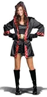 Teen Boxer Costume Boxing Champion Olympic Sport Knockout Ring 