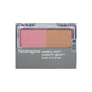  Neutrogena Healthy Skin Custom Glow Blush & Bronzer Duo Posie Glow 
