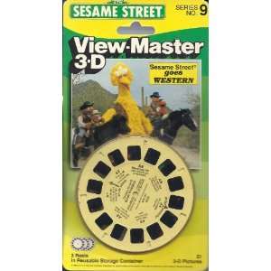   : Sesame Street Goes Western 3d View Master 3 Reel Set: Toys & Games