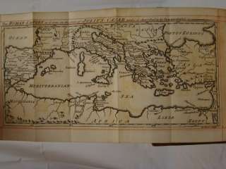 LIFE JULIUS CAESAR Set 1744 Maps ANTIQUE Roman Empire  