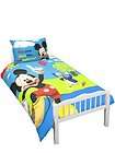 Character World Disney Mickey Mouse Puzzled Single Panel Duvet Set