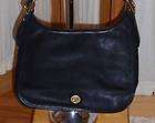 used coack black leather large handbag lots of life in expedited 