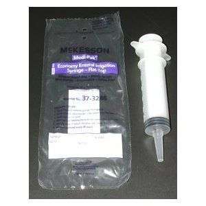 MCKESSON 60CC FLAT TOP SYRINGES WITH SMALL TUBE ADAPTER  