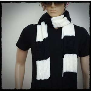 SI01 Stripe Winter Thick Long Scarf  