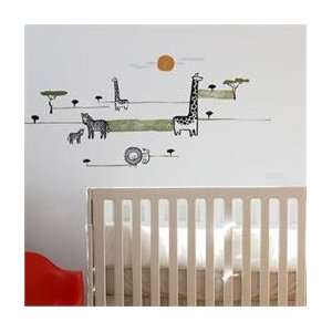  Wee Gallery Wall Graphics   Safari Collection: Baby