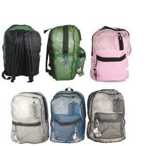  New Mesh Backpack 17 for School Outdoor Many Colors 