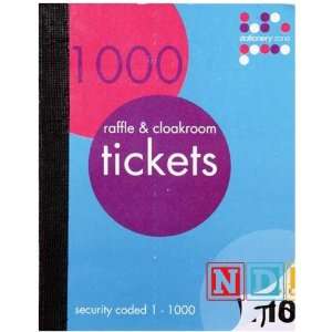  Raffle and Cloakroom Tickets 1000 Pack [Kitchen & Home 