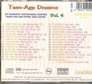 TEENAGE DREAMS CD   VOL 4 NEW / SEALED  