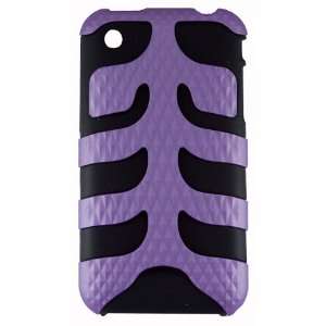 Light Purple Diamond Fishbone Skin Case Cover for iPhone 