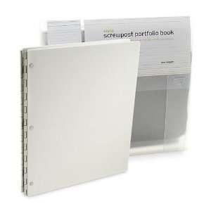   White Acrylic Portfolio Presentation Set : 11 x 8.5: Office Products