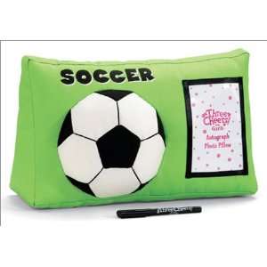  Three Cheers for Girls Autograph Pillow   Soccer Toys 