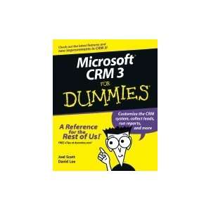 Microsoft CRM 3 For Dummies [PB,2006] [Paperback]