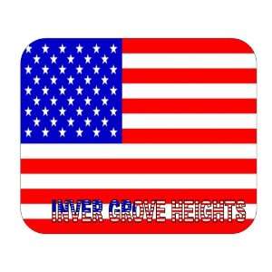  US Flag   Inver Grove Heights, Minnesota (MN) Mouse Pad 