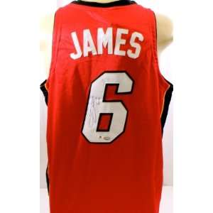   Lebron James Miami Heat Jersey   GAI   Autographed NBA Jerseys Sports