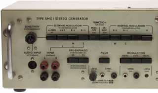   SMG1 Vintage Stereo Generator Test Equipment from The London Company