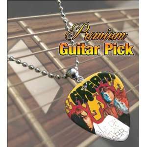  Cream Premium Guitar Pick Necklace Musical Instruments