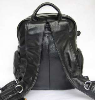   /Ladies Genuine Cowhide Leather Travel Bag/Backpack Laptop A8  