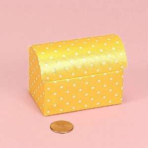  Polka Dot Treasure Chest Favor Box in 5 Colors: Everything 