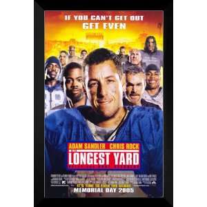  The Longest Yard FRAMED 27x40 Movie Poster