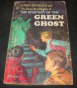 THE MYSTERY OF THE GREEN GHOST Three Investigators SC Alfred Hitchcock 